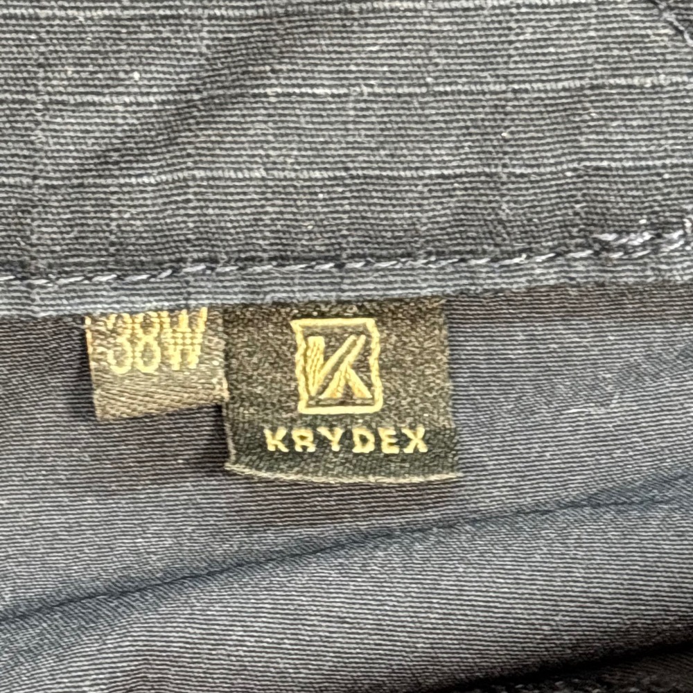 Krydex G3 Tactical Combat Pants 38W Mens Navy Blue Ripstop Cargo Trousers - Picture 6 of 13